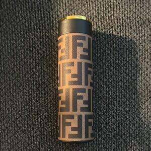Fendi Brown and Black Monogram Thermos